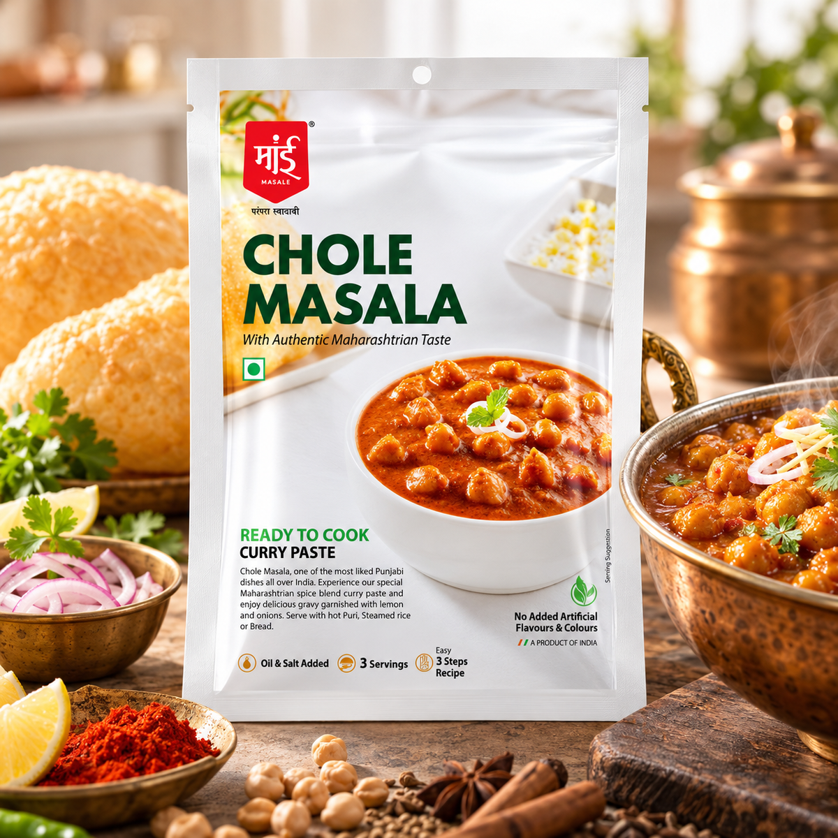 Chole Masala – Curry Paste