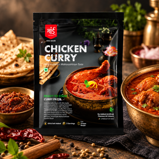 Chicken Curry – Curry Paste Pack of 03