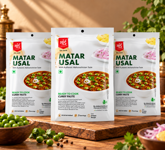 Matar Usal – Curry Paste Pack of 03